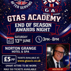GTAS Academy End of Season Awards Night (GTAS COACHES ONLY)